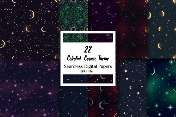 Celestial Cosmic Theme: Designing with Starlight