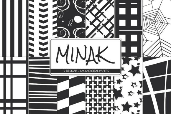 Elevating Modern Design: The Strategic Power of Black and White Pattern Papers