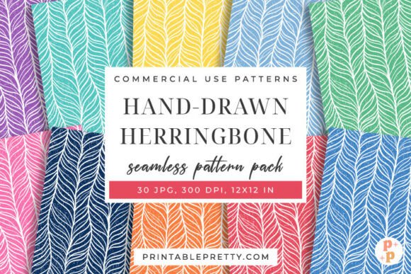 Integrating Hand Drawn Herringbone Seamless Paper into Professional Creative Workflows
