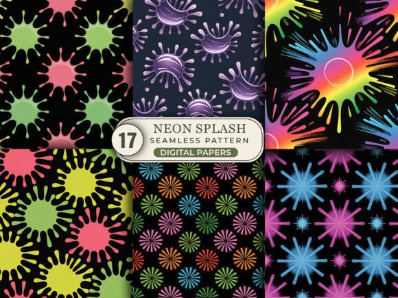 Unleashing Visual Energy: A Comprehensive Guide to the Neon Splash Pattern Aesthetic