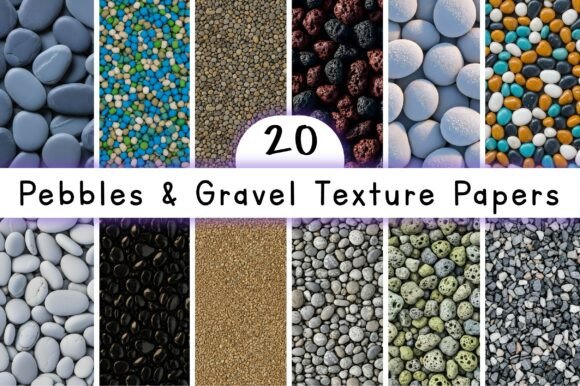 Unlock Creativity with Pebbles Gravel Texture Papers