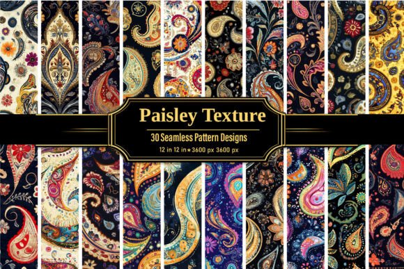 Unlocking Creative Potential with the Luxury Paisley Pattern Bundle