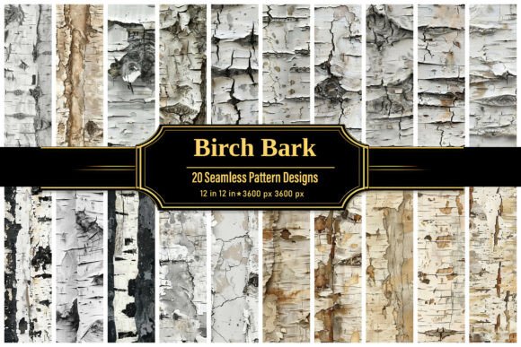 Unlocking Organic Design Potential with the Grunge Birch Wood Texture Bundle